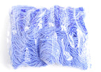 Czech Seed Bead 11/0 Opaque Light Blue AB Natural Strung