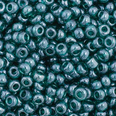 Czech Seed Bead 11/0 Transparent Teal Luster 250g Bag