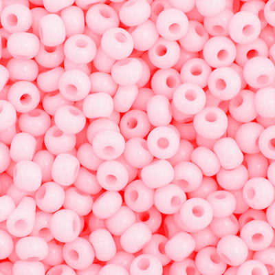 Czech Seed Bead 11/0 Vial Light Pink Solgel