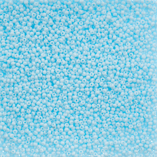 Czech Seed Bead 11/0 Vial Light Blue Solgel