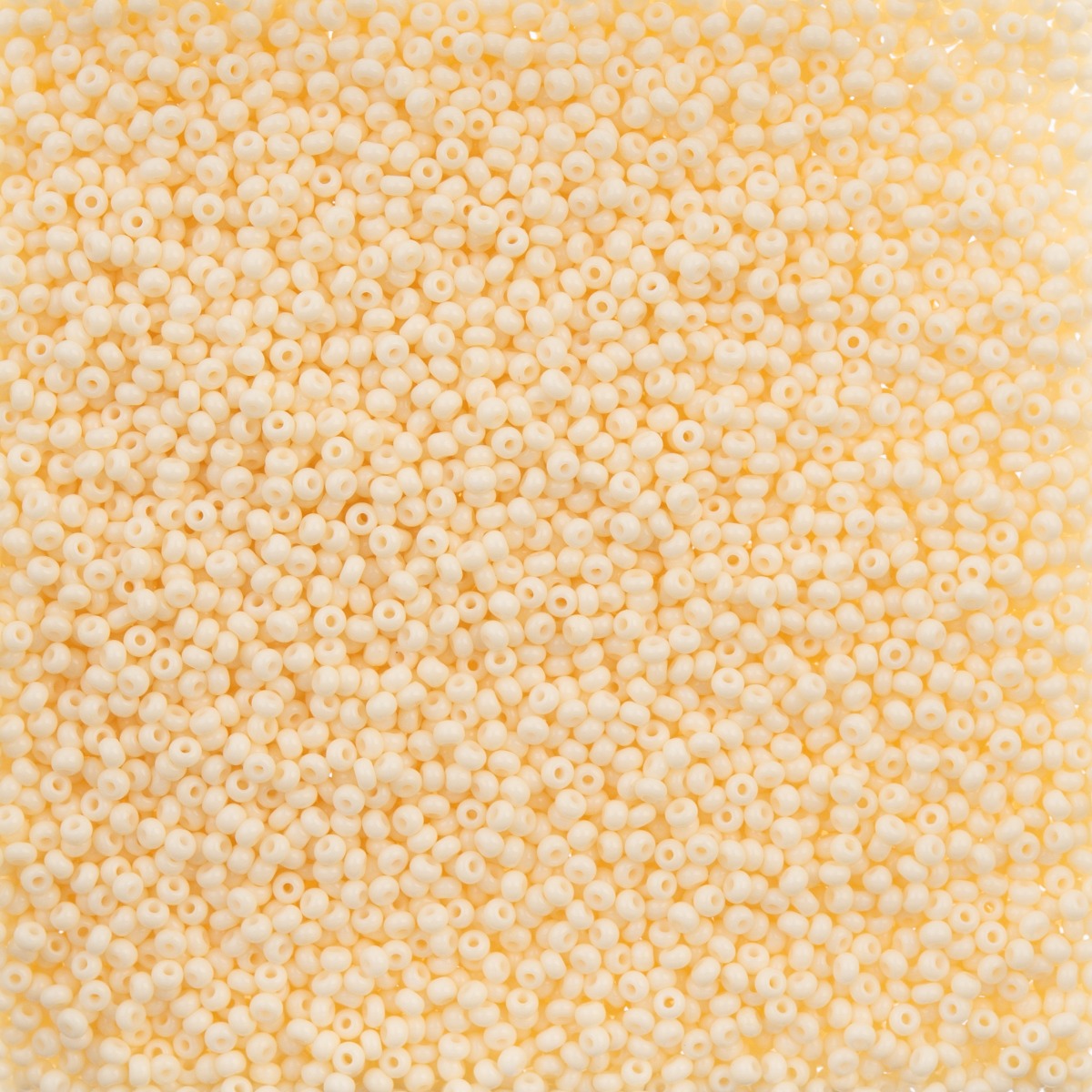 Czech Seed Bead 11/0 Vial Bone Solegel