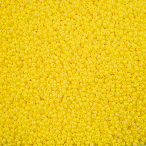 Czech Seed Bead 11/0 Terra Intensive Yellow 250g Bag
