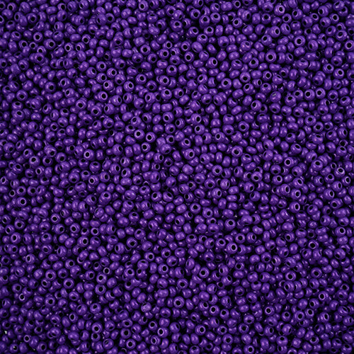 Czech Seed Bead 11/0 Terra Intensive Purple 250g Bag