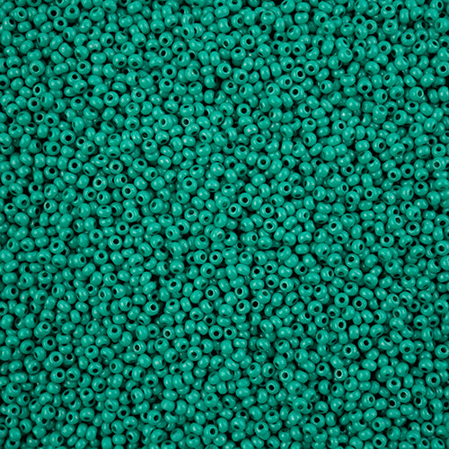 Czech Seed Bead 11/0 Terra Intensive Dark Green 250g Bag