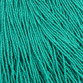 Czech Seed Bead 11/0 Terra Intensive Dark Green Strung