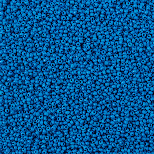 Czech Seed Bead 11/0 Vial Terra Intensive Matte Blue