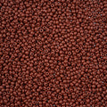Czech Seed Bead 11/0 Vial PermaLux Dyed Chalk Brown