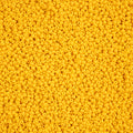 Czech Seed Bead 11/0 Vial PermaLux Dyed Chalk Dark Yellow Matte