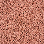 Czech Seed Bead 11/0 Vial PermaLux Dyed Chalk Light Brown Matte
