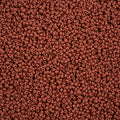 Czech Seed Bead 11/0 Vial PermaLux Dyed Chalk Brown Matte