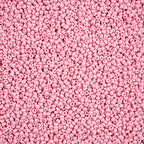 Czech Seed Bead 11/0 Vial PermaLux Dyed Chalk Light Pink Matte