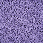 Czech Seed Beads 11/0 PermaLux Dyed Chalk Lavender Matte 250g Bag