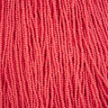 Czech Seed Bead 11/0 Bright Pink Chalk sfinx Terra Dyed Strung