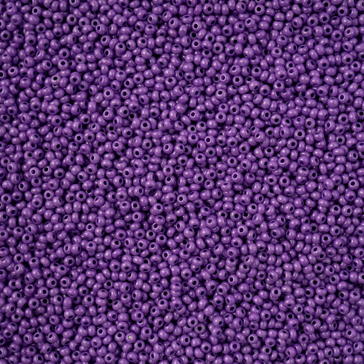 Czech Seed Bead 11/0 Bright Grape Purple Chalk sfinx Terra Dyed Strung 500g Bag