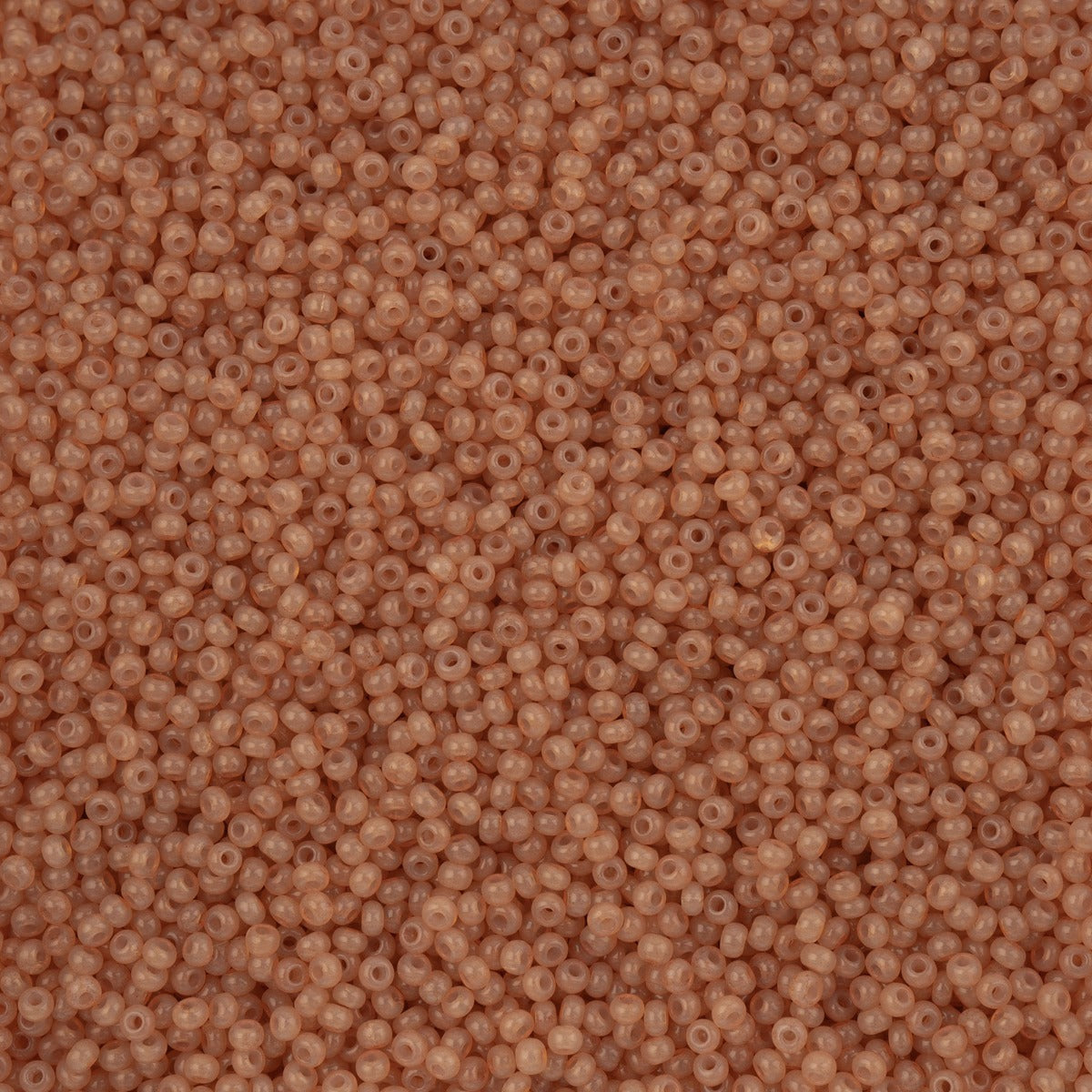Czech Seed Bead 11/0 Alabaster Light Brown Solgel 250g Bag