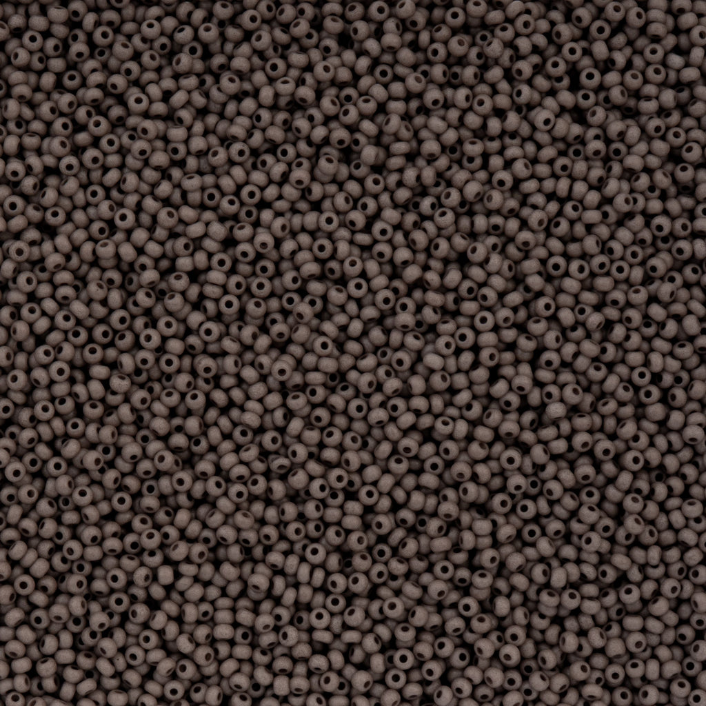 Czech Seed Bead 11/0 Vial Opaque Terra Vista Burnt Clay apx. 23g
