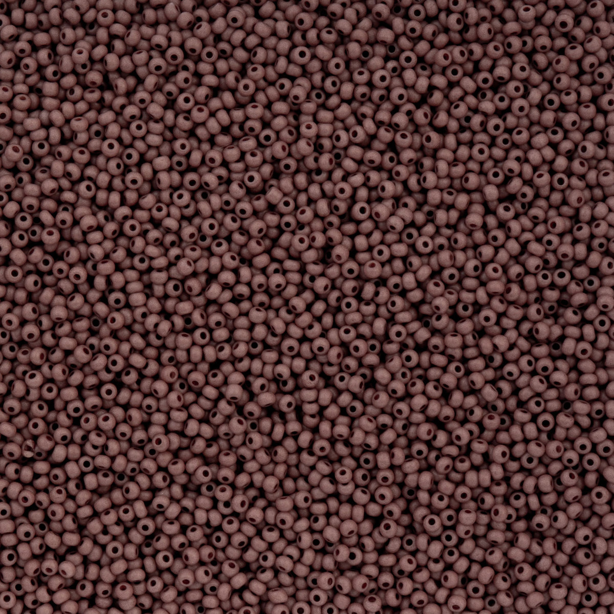 Czech Seed Bead 11/0 Vial Opaque Terra Vista Light Mahogany apx. 23g