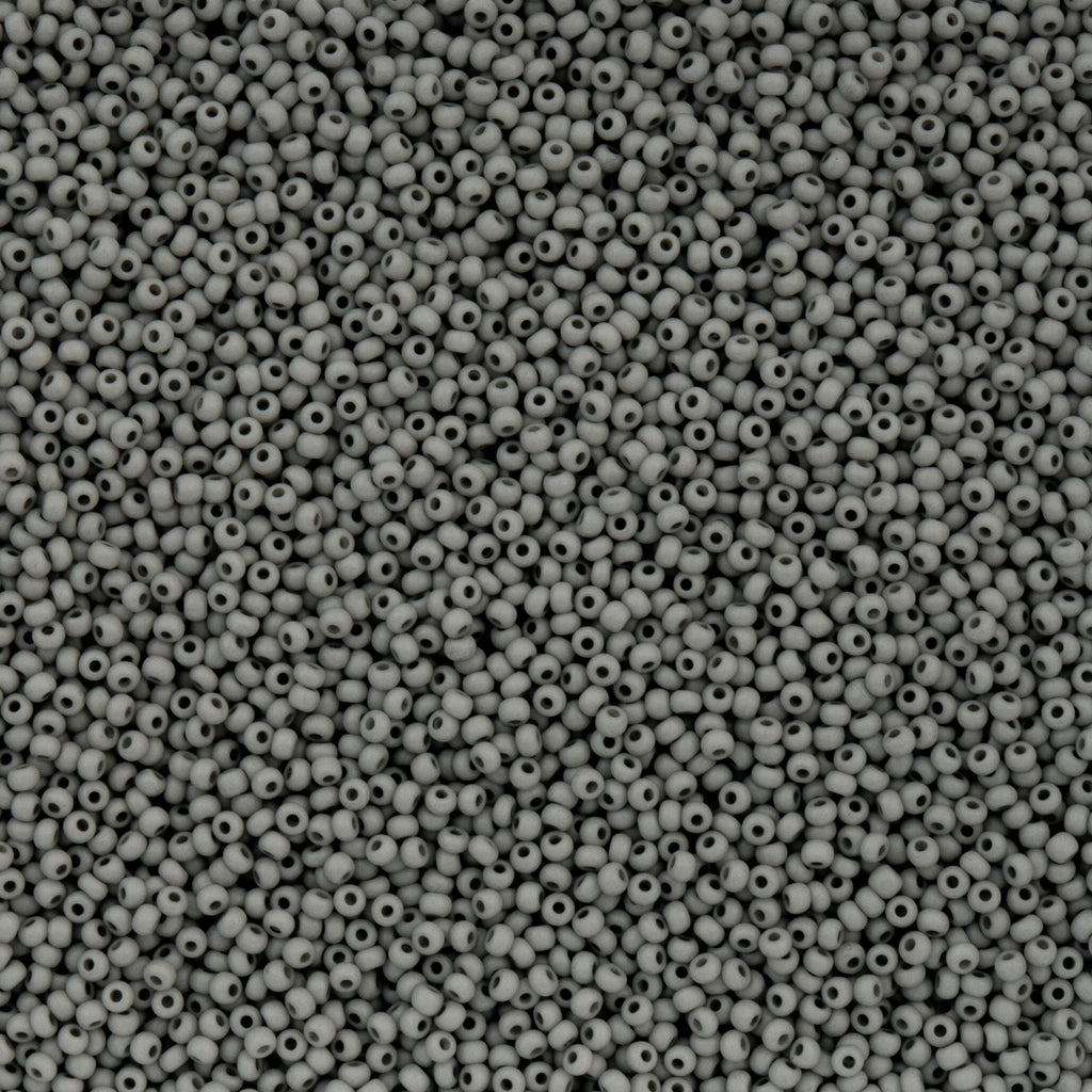 Czech Seed Bead 11/0 Vial Opaque Terra Vista Moonstone apx. 23g