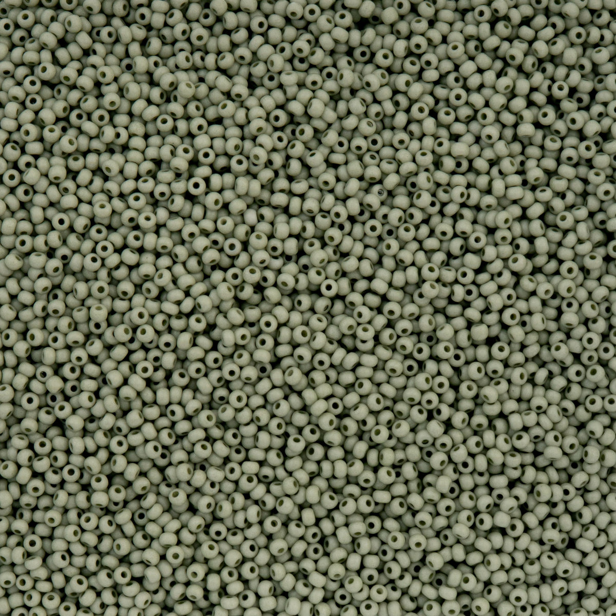 Czech Seed Bead 11/0 Vial Opaque Terra Vista Pale Eucalyptus apx. 23g
