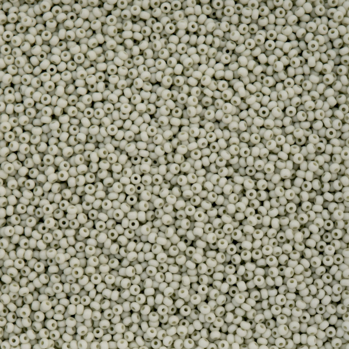 Czech Seed Bead 11/0 Vial Opaque Terra Vista White Sage apx. 23g