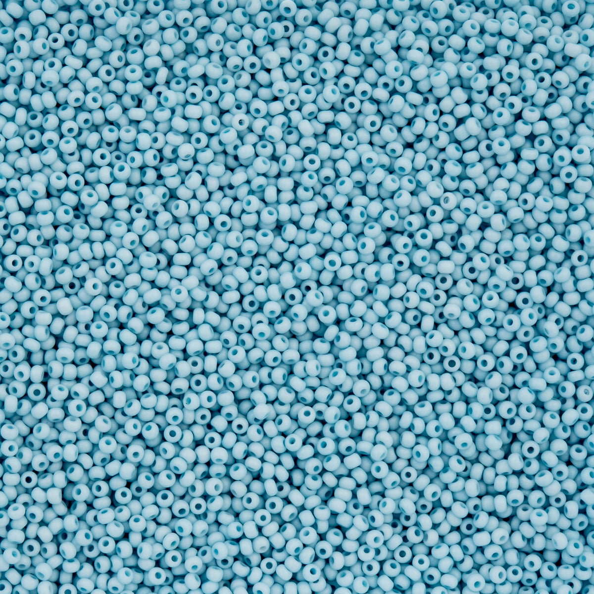Czech Seed Bead 11/0 Vial Opaque Terra Vista Silent Blue apx. 23g