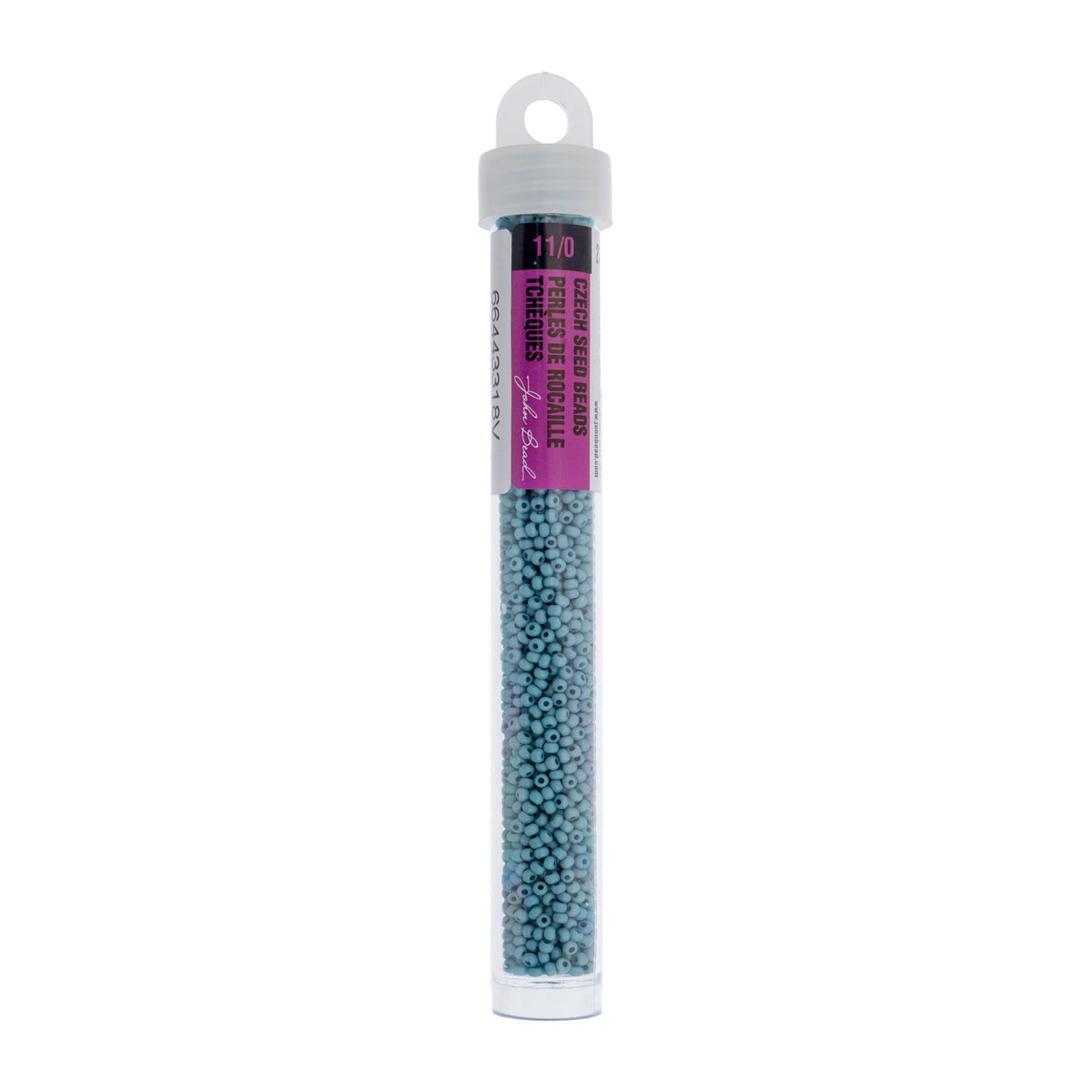 Czech Seed Bead 11/0 Vial Opaque Terra Vista Ocean Mist apx. 23g