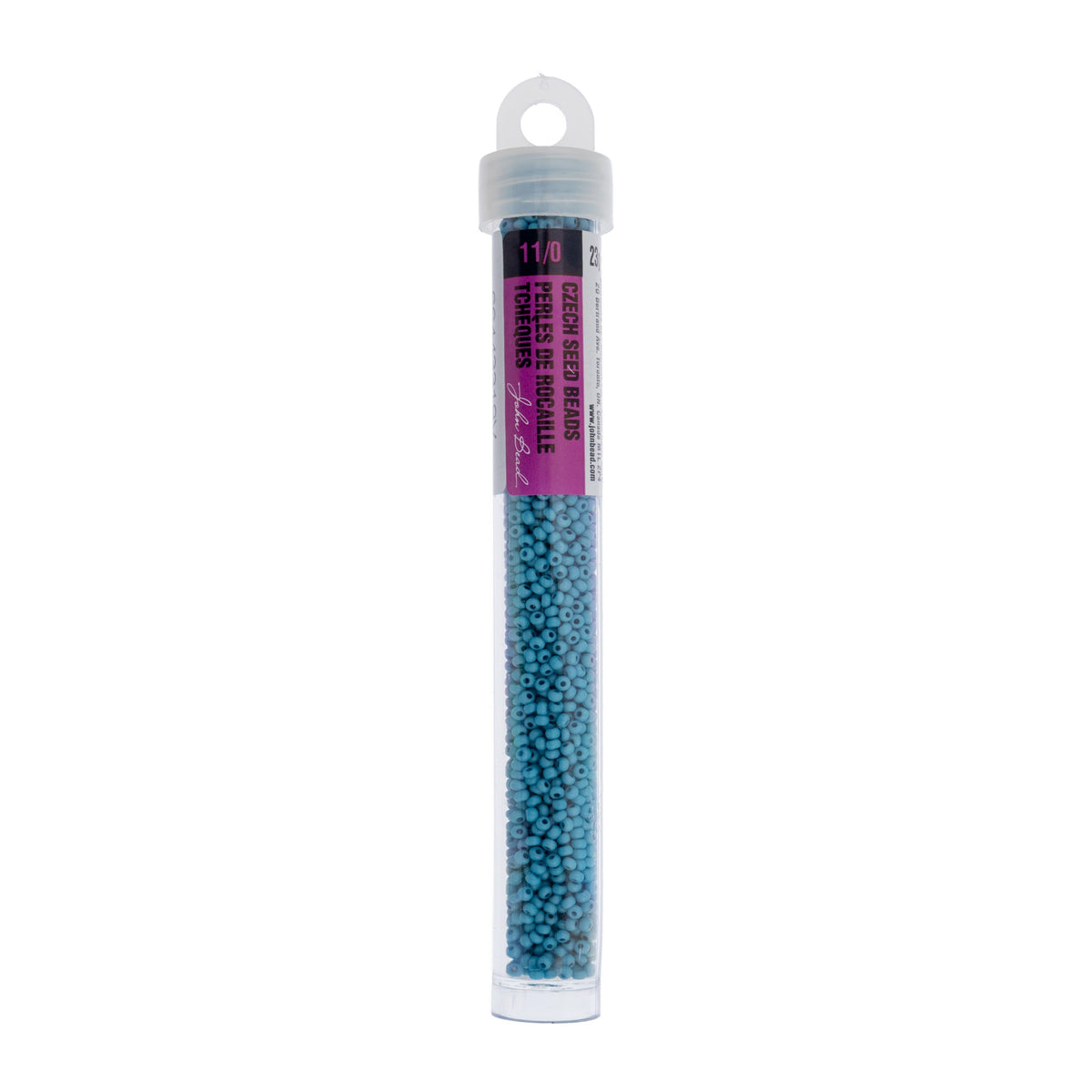 Czech Seed Bead 11/0 Vial Opaque Terra Vista Seafoam apx. 23g