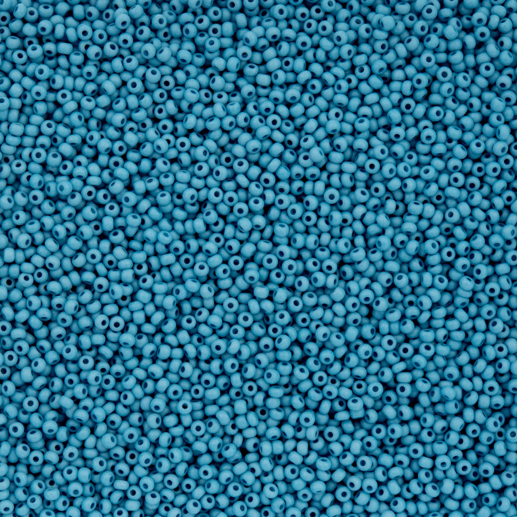 Czech Seed Bead 11/0 Vial Opaque Terra Vista Seafoam apx. 23g