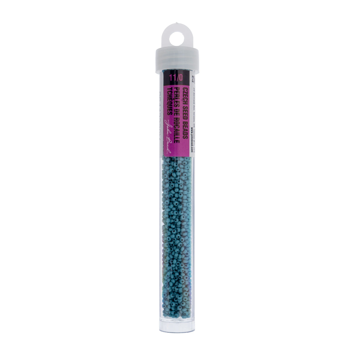 Czech Seed Bead 11/0 Vial Opaque Terra Vista Deep Sea apx. 23g