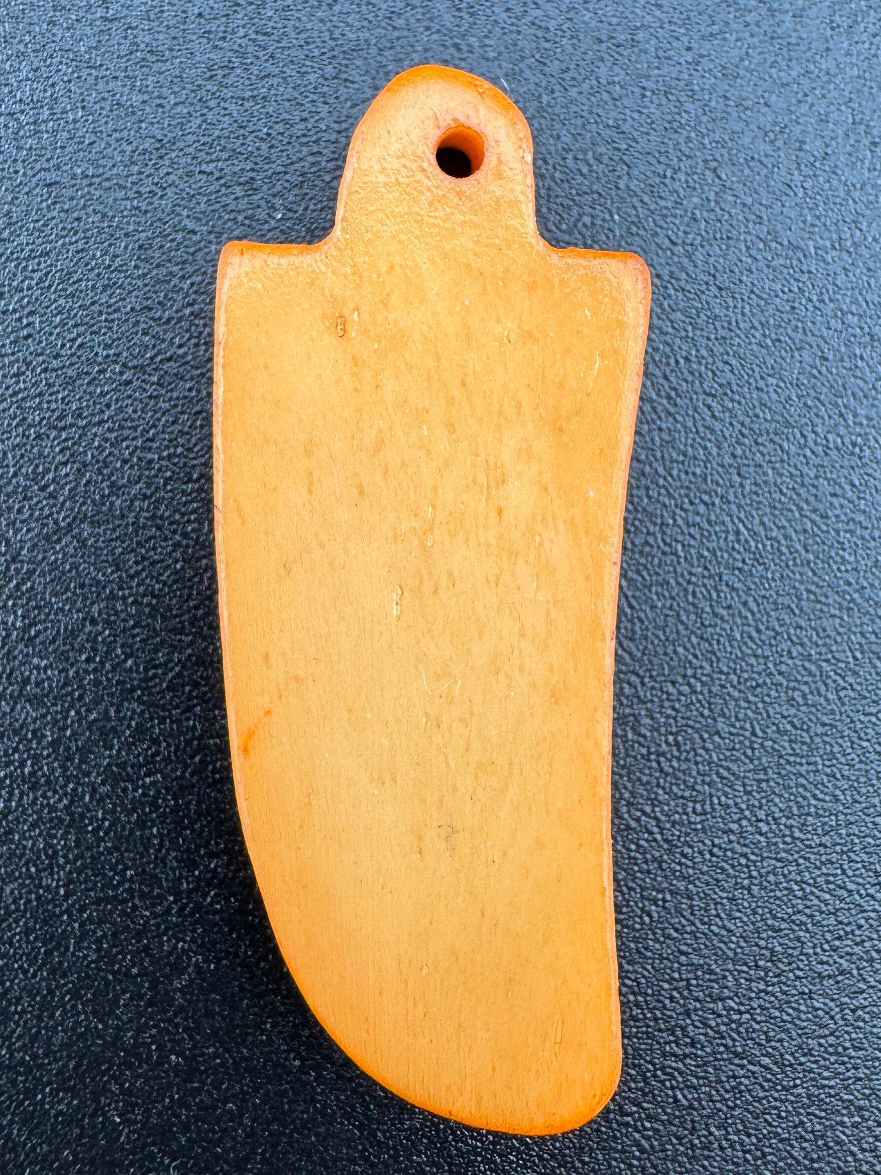 40mm Antiqued Bone Eagle Head Pendant – Hand Carved Bone, Tribal & Indigenous Style