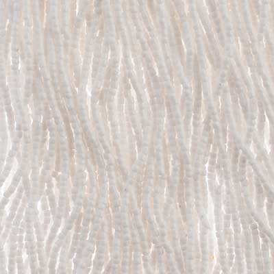 Czech Seed Bead 3Cut 10/0 Opaque White Strung Hank