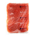 Czech Seed Beads3Cut 9/0 Transparent Orange Luster strung Hank