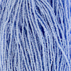Czech Seed Beads3Cut 9/0 Opaque Powder Blue Strung Hank