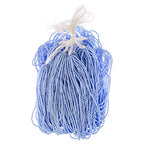 Czech Seed Beads3Cut 9/0 Opaque Powder Blue Strung Hank
