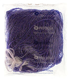 Czech Seed Beads3Cut 9/0 Transparent Sapphire Pink Lined Rainbow Strung Hank