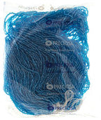 Czech Seed Beads 9/0 3Cut Transparent Capri Blue Luster Strung Hank