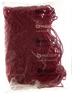 Czech Seed Beads 9/0 3Cut Opaque Dark Red Strung Hank