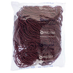 Czech Seed Beads 9/0 3Cut Opaque Dark Red Wine Strung Hank