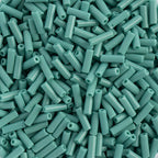 Czech Bugles #3 Opaque Turquoise