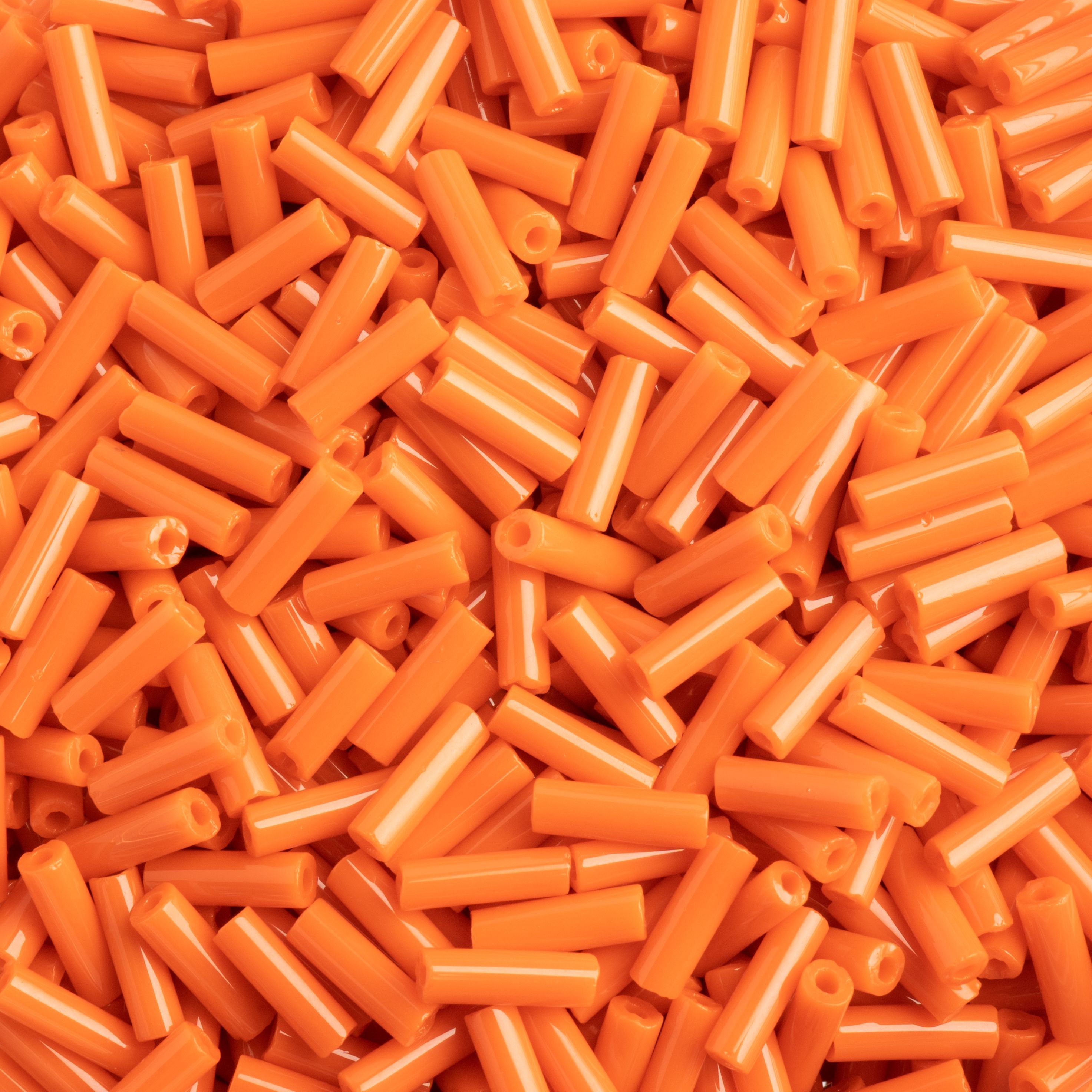 Czech Bugles #3 Opaque Orange Vial