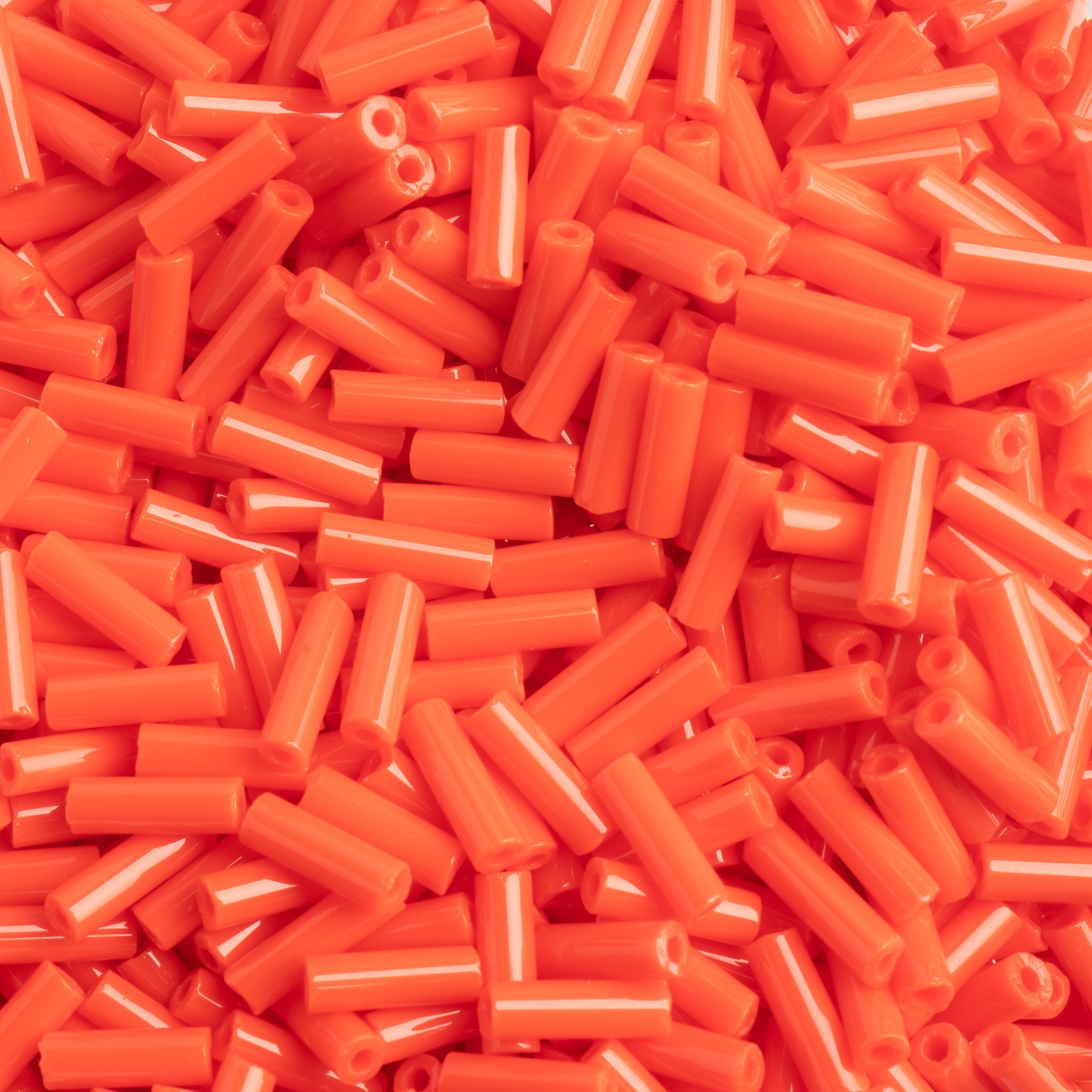 Czech Bugles #3 Opaque Light Red