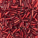 Czech Bugles #3 Silver lined Red