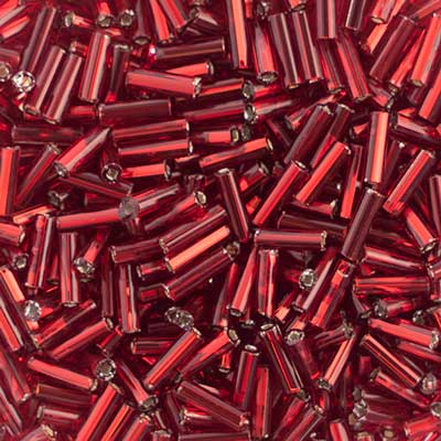 Czech Bugles #3 Silver lined Red