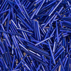 Czech Bugles 30mm Silver-lined Royal Blue