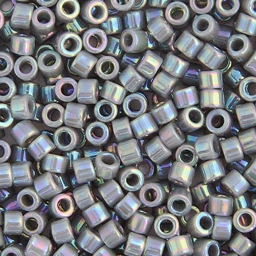 Miyuki Delica 11/0 5.2g vial Grey Opaque AB