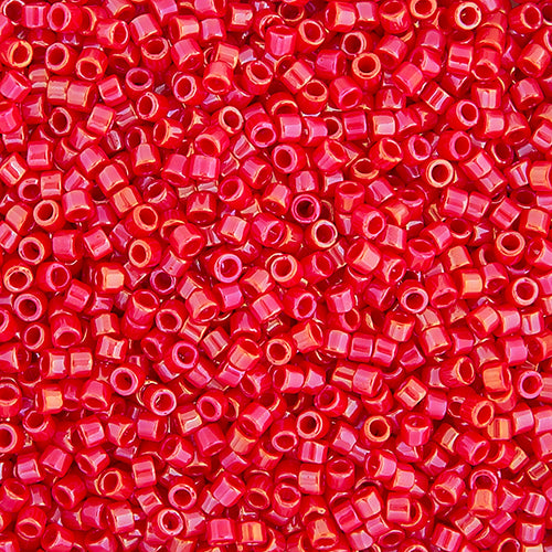 Miyuki Delica 11/0 5.2g Vial Red AB