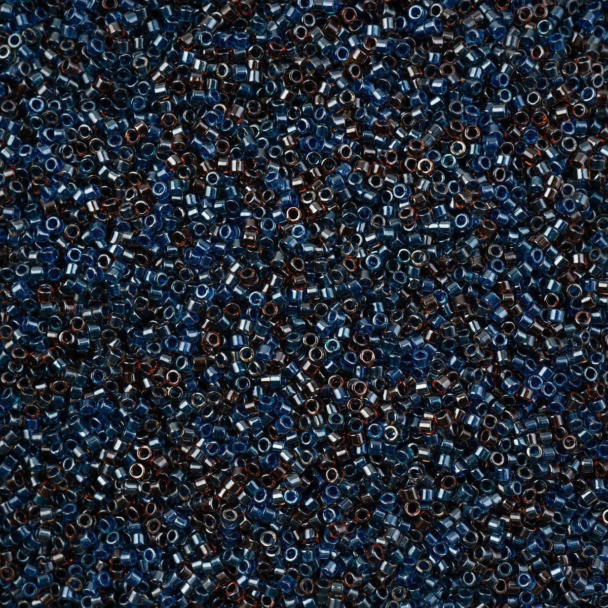 Miyuki Delica 11/0 5.2g Vial Sparkling Sapphire C/L Mix