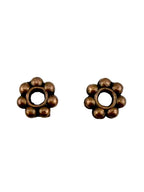 1.5x6mm Daisy Spacer Antique Copper