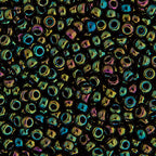 Miyuki Seed Bead 6/0 apx.22g Green Opaque Iris