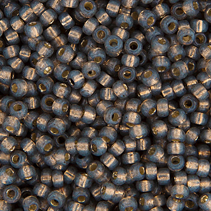 Miyuki Seed Bead 6/0 apx.22g Dark Gray S/L Dyed Alabaster
